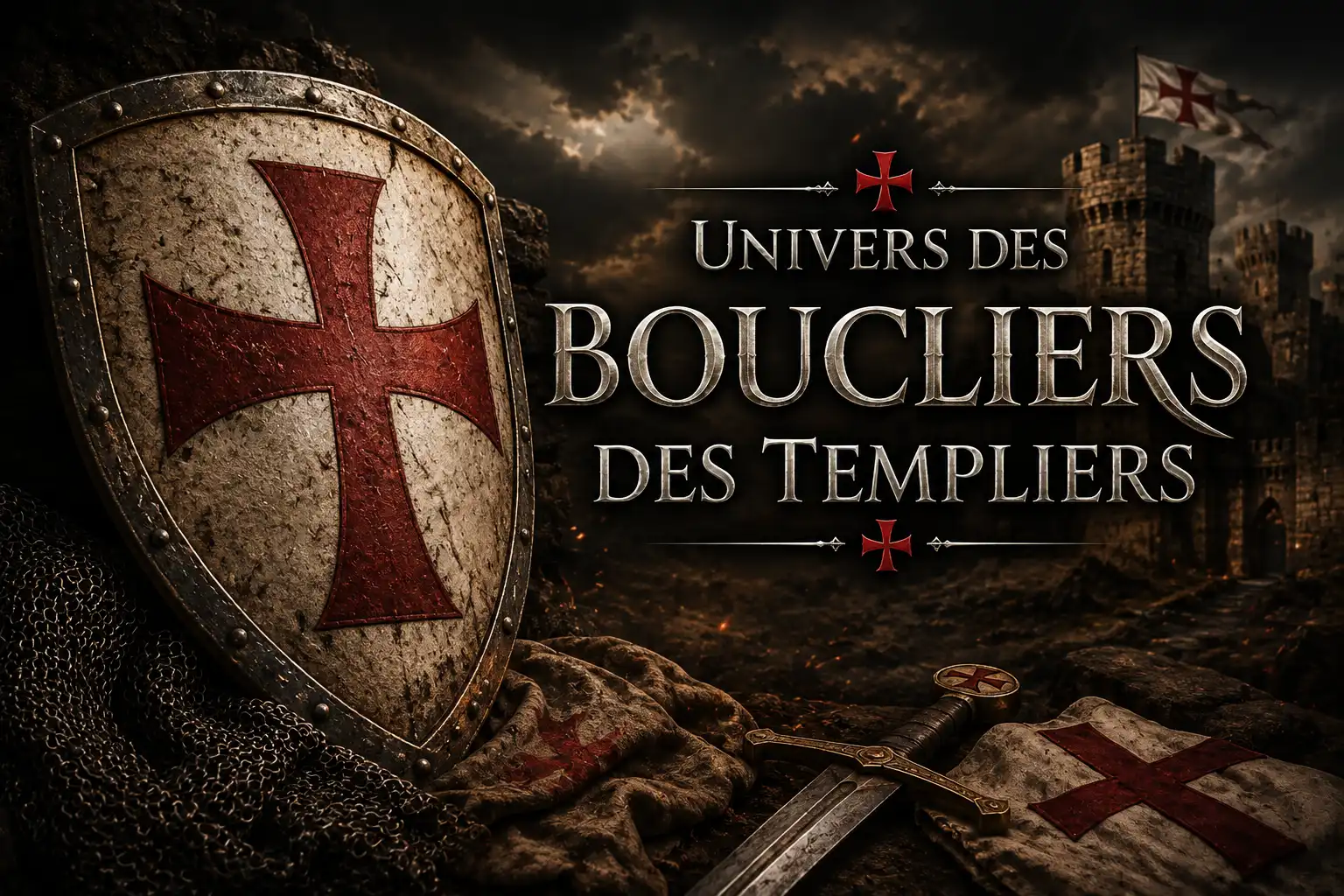 Univers des Boucliers des Templiers