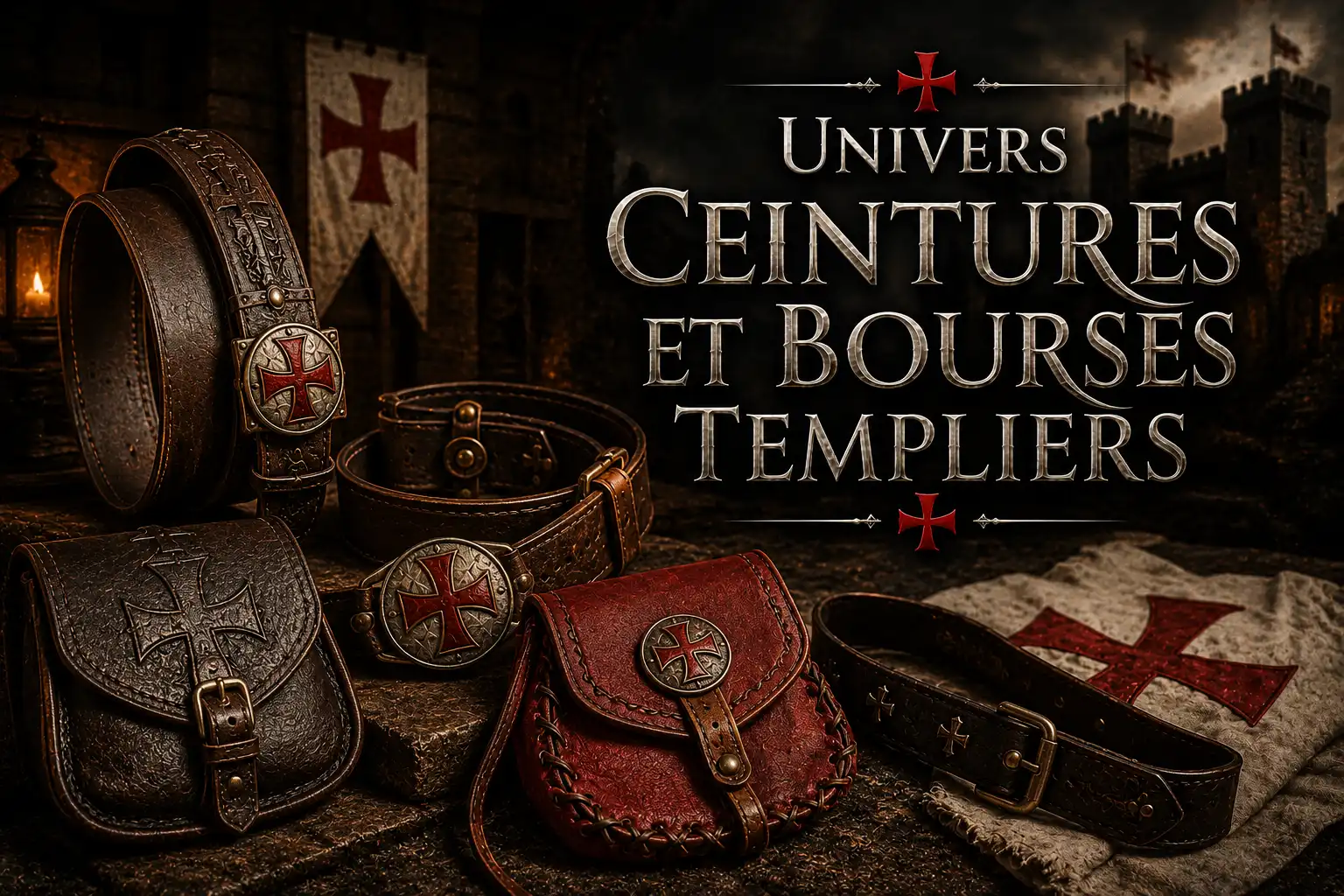 Univers Ceintures et Bourses Templiers